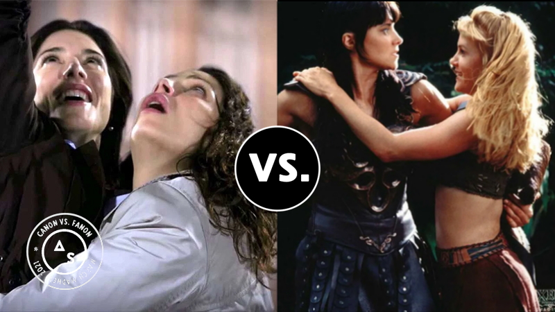 Bering and Wells vs. Xena and Gabrielle