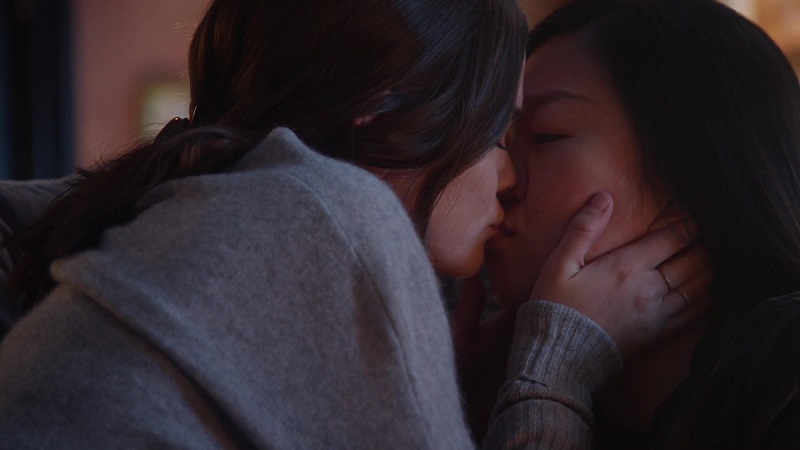 Good Trouble recap: In a dreamlike state, Callie kisses Alice.