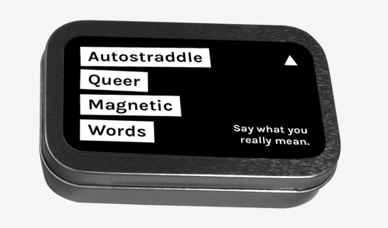 Autostraddle Queer Word Magnets Tin