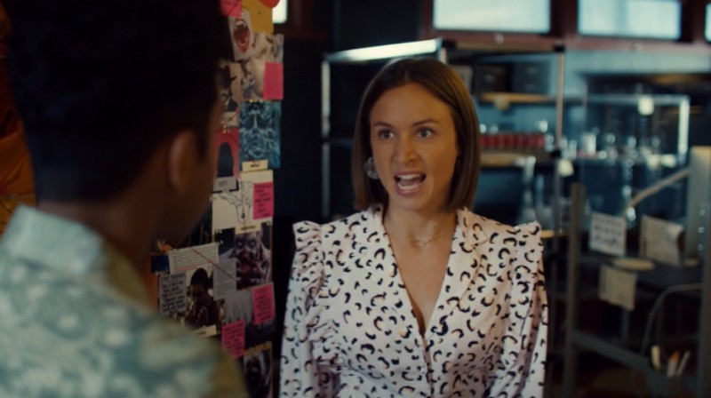 Waverly yells passionately at Jeremy