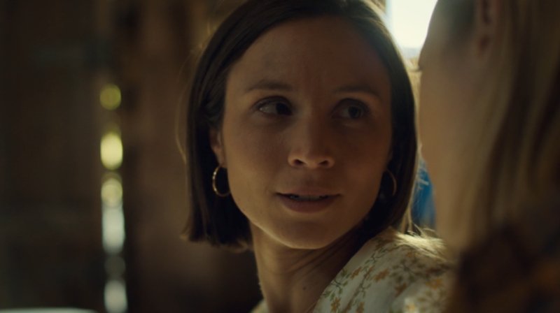 Waverly looks like she's trying to look resolved.