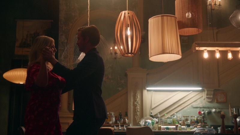 Matt teaches Davia to waltz on the latest episode of Good Trouble.