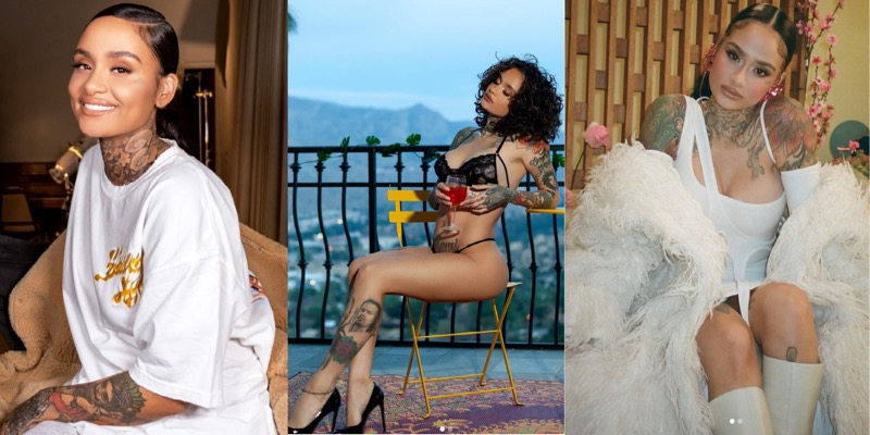 Is Kehlani a lesbian? The singer just came out as lesbian. Here's a three part collage of the singer Kehlani: In the first photo they are in an oversized white T, in the next photo they are lounging in Savage x Fenty Lingere, in the third photo they are