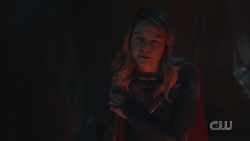 Kara looks determined.