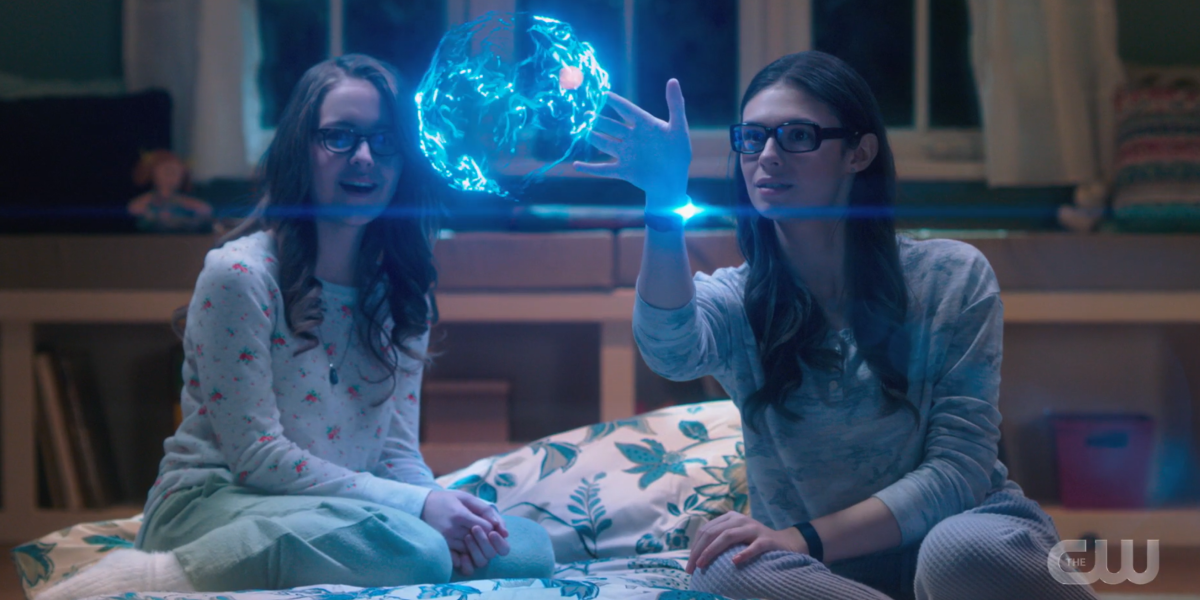 supergirl recap 6x05: Nia shows Kara her dream bubble powers.
