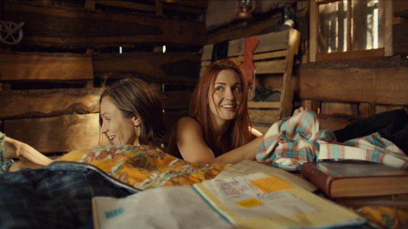 Wynonna Earp series finale recap: Nicole and Waverly scramble to put their clothes back on.