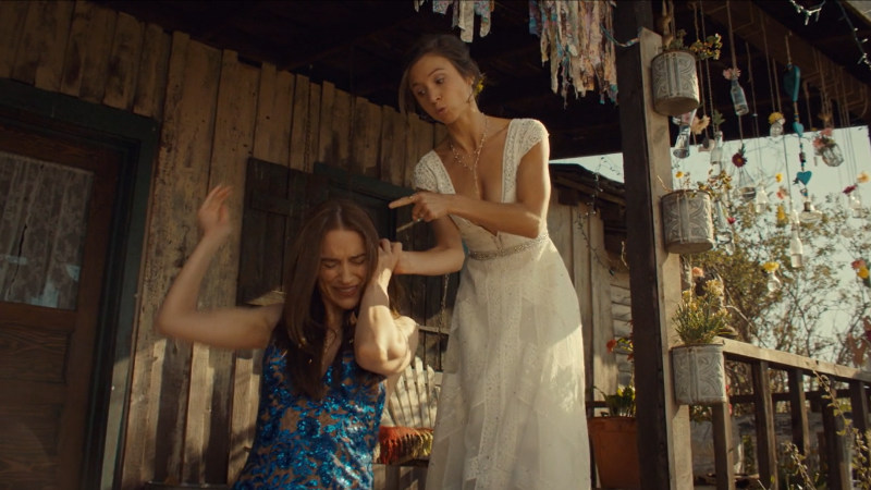 Waverly grabs Wynonna's ear