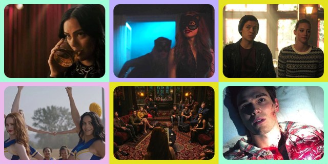 Collage feature image showing scenes from Riverdale