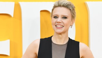 Kate McKinnon arriving for the UK premiere of 