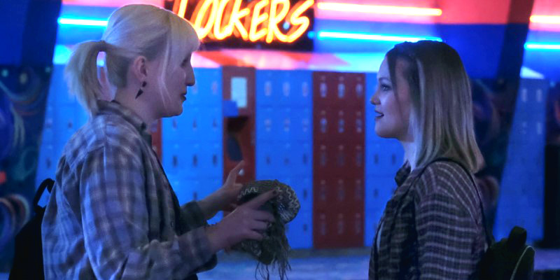 Cruel Summer: Mallory and Kate in the roller rink