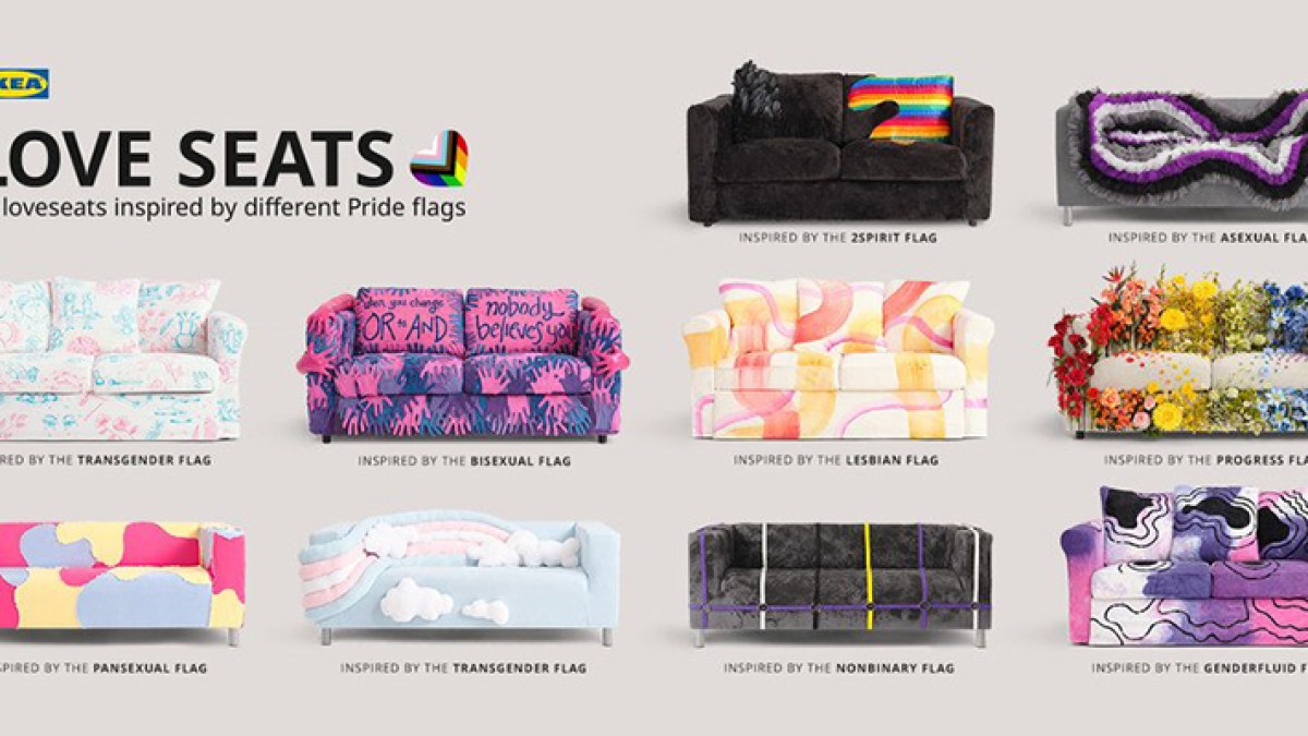 We Are All Just Out Here Trying to Cope With These LGBTQ Ikea Couches Autostraddle