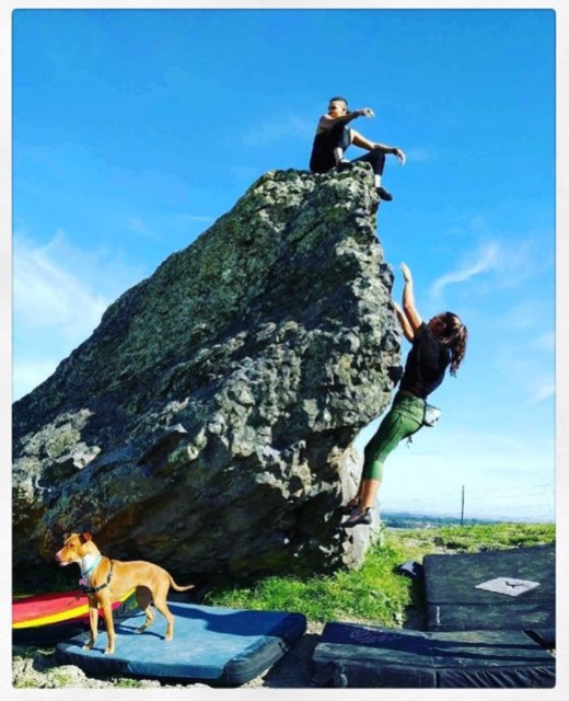 bouldering