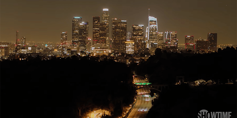 The L Word Generation Q Season 2 Trailer: The Los Angeles skyline at night 