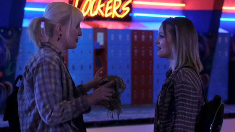 Cruel Summer: Mallory and Kate in the roller rink