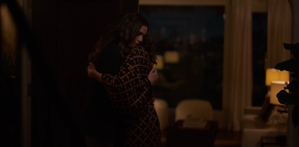 Dani and Bette hugging