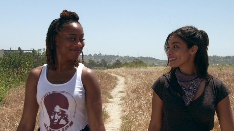 Malika and Angelica have their first maybe-date, a hike, this week on Good Trouble.