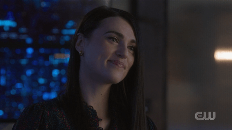 Lena Luthor smiles