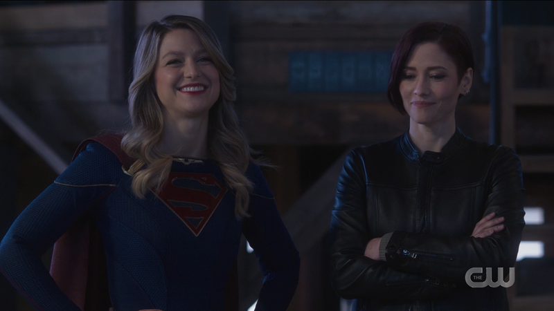 Supergirl 608, The Danvers Sisters: Kara and Alex laugh together 