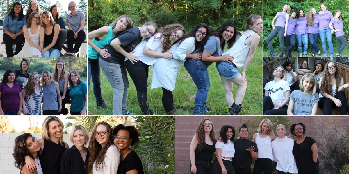collage of team pictures