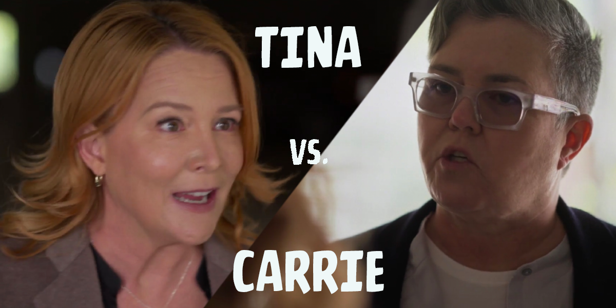 Tina vs Carrie graphic