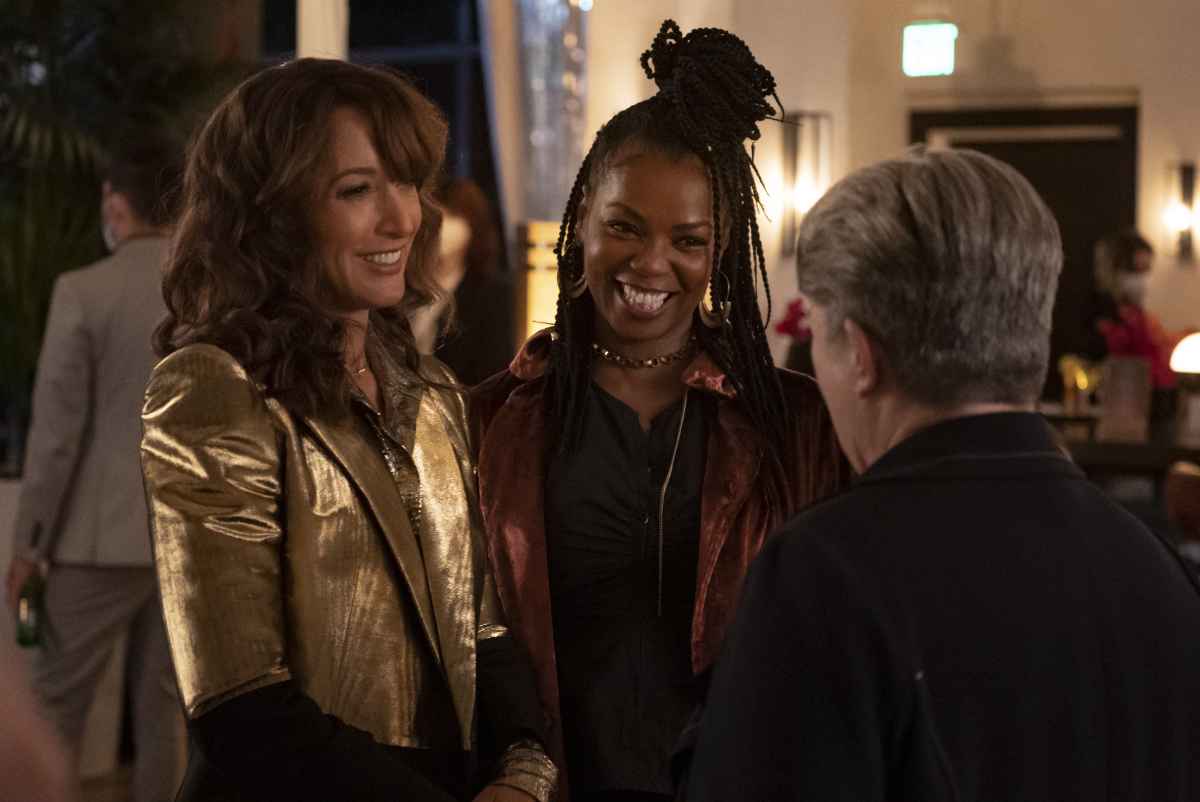 (L-R): Jennifer Beals as Bette and Vanessa A. Williams as Pippa in THE L WORD: GENERATION Q "Light". Photo Credit: Kelsey McNeal/SHOWTIME.