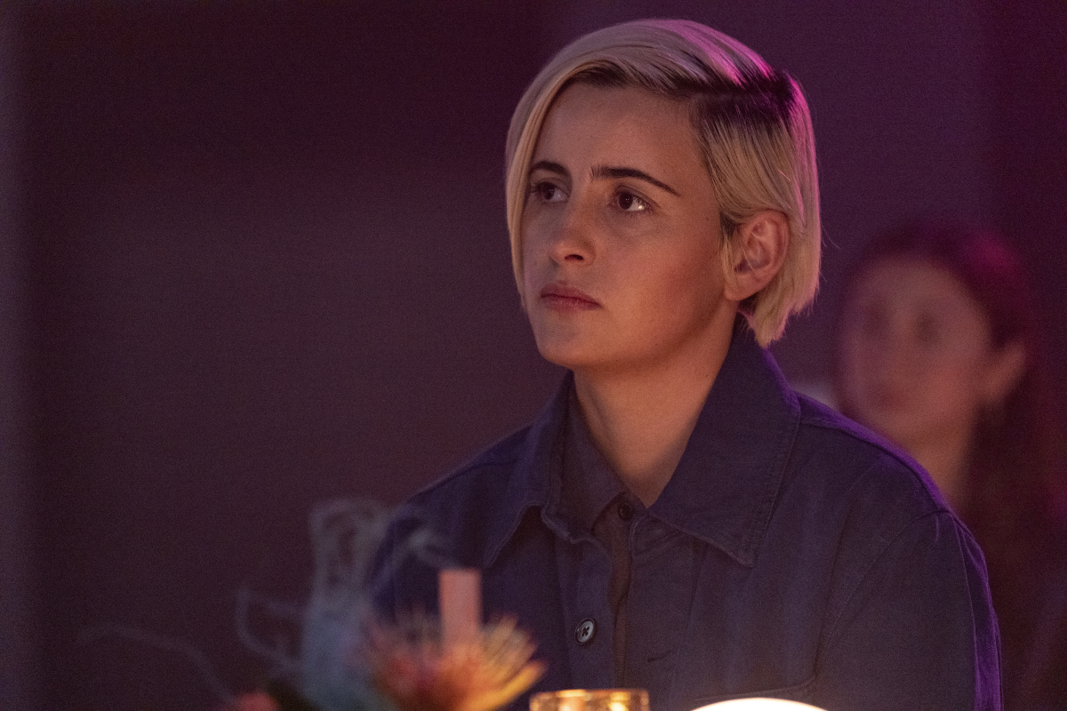 Jacqueline Toboni as Finley in THE L WORD: GENERATION Q “Launch Party”. Photo Credit: Paul Sarkis/SHOWTIME.