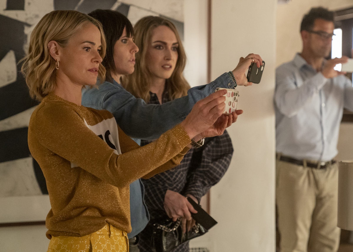 (L-R): Leisha Hailey as Alice, Katherine Moennig as Shane and Jamie Clayton as Tess in THE L WORD: GENERATION Q “Last Dance”. Photo Credit: Liz Morris/SHOWTIME.