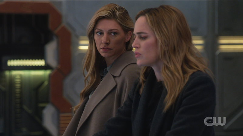 Ava looks at Sara's worried face 