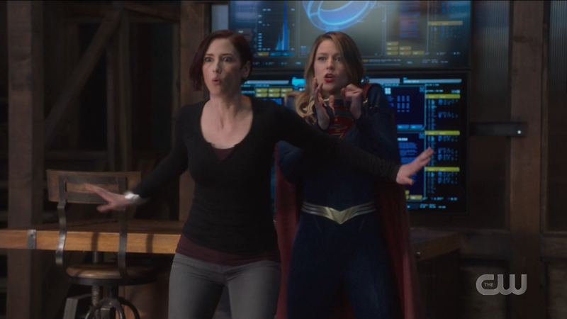 Alex leaps in front of Kara to protect her from nightmares