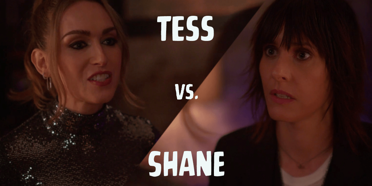 Tess vs. Shane Squabble Graphic
