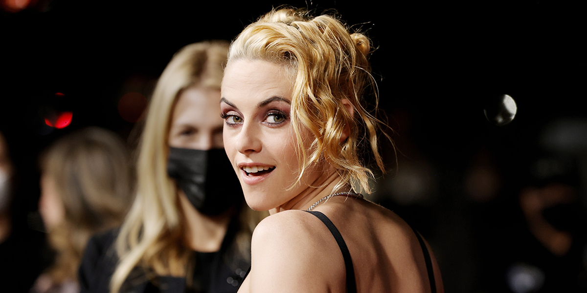 Kristen Stewart attends the Los Angeles premiere of Neon's "Spencer"