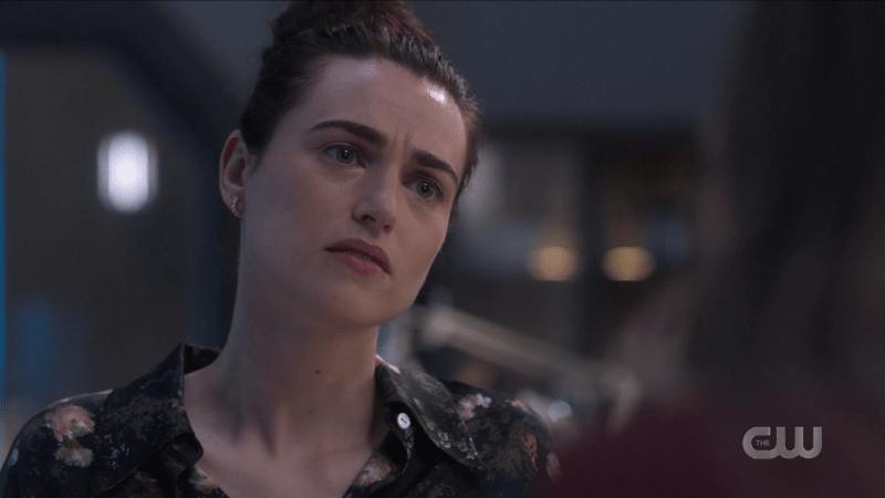 Lena makes a sad face at Kara