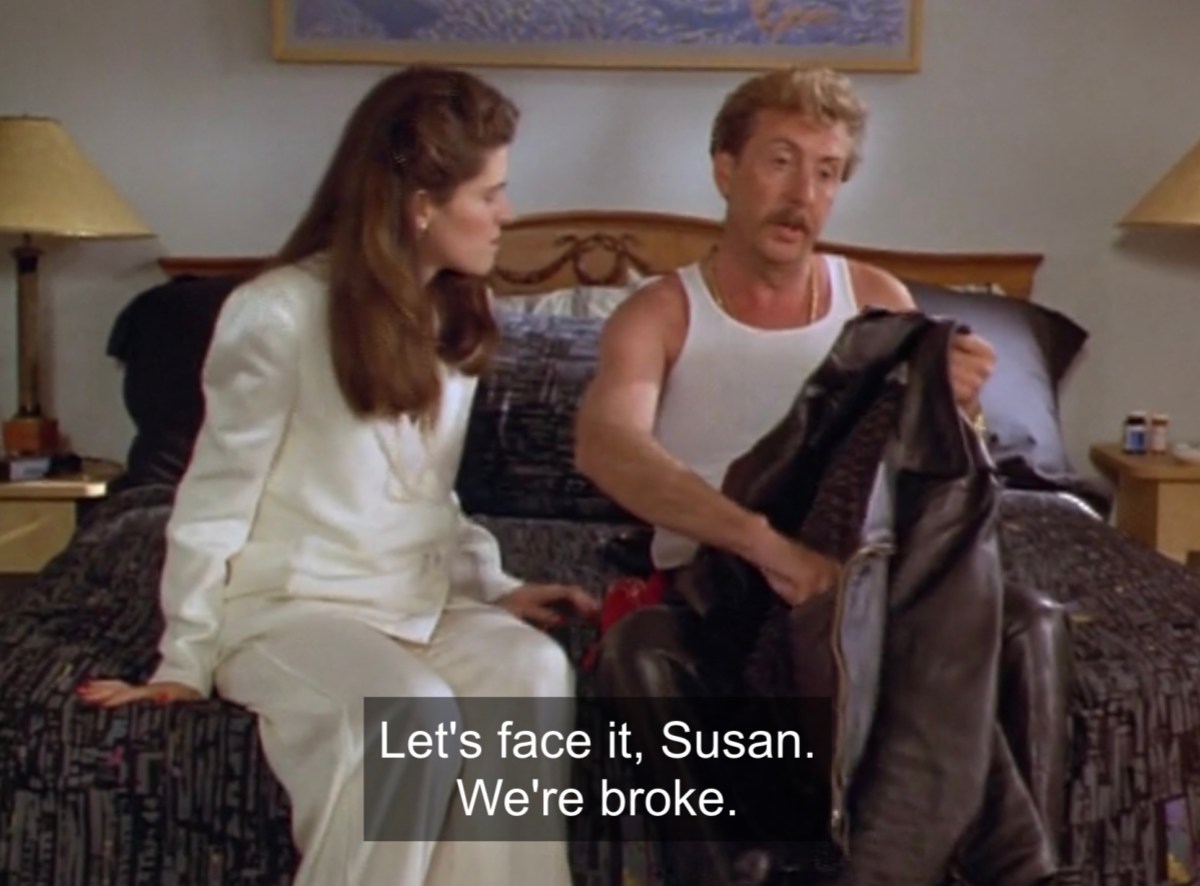 Sonny tells Susan that they're broke