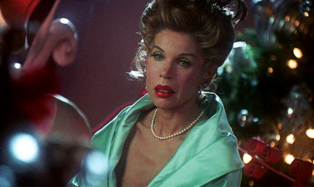 Christine Baranski and Martha May Whovier in How The Grinch Stole Christmas