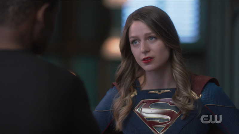 Kara looks sad