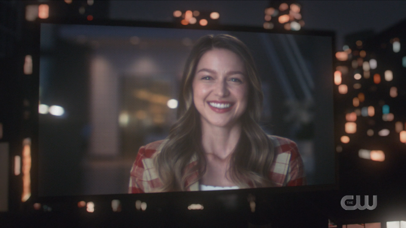 Kara on screen smiles