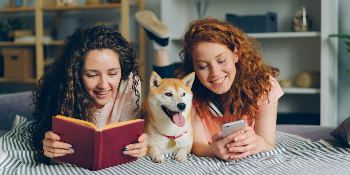 reading in bed