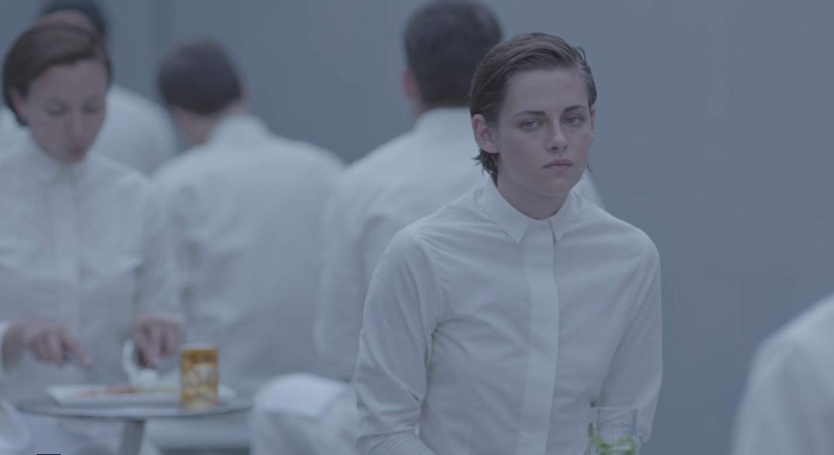 K-Stew in all white in "EQuals"