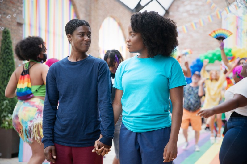 4400 -- “The Way We Were” -- Image Number: FFH105a_0283r -- Pictured (L-R): TL Thompson as Andre and Brittany Adebumola as Shanice 