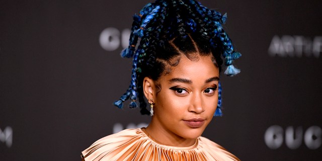 Amandla Stenberg attends the 2019 LACMA 2019 Art + Film Gala Presented By Gucci on November 02, 2019 i