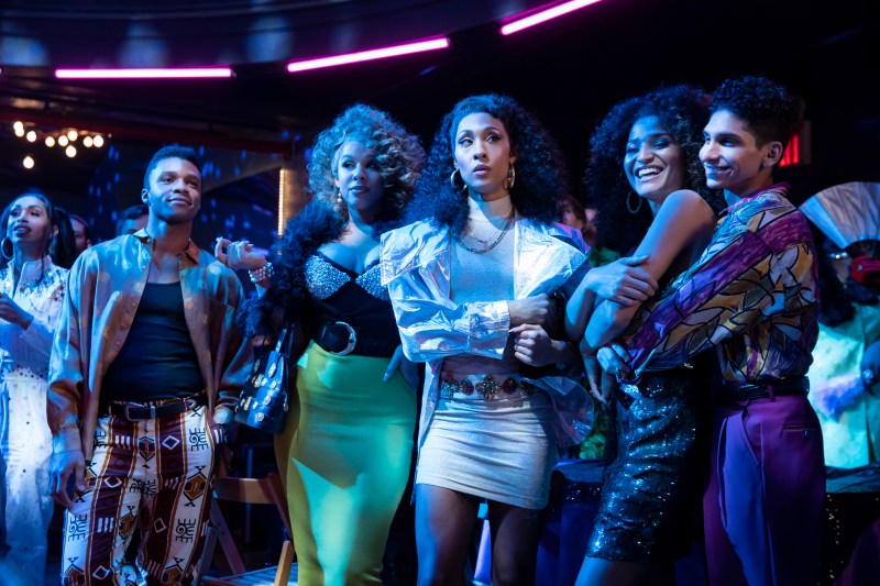 POSE -- "On The Run" -- Season 3, Episode 1 (Airs May 2) Pictured (l-r): Dyllón Burnside as Ricky, Hailie Sahar as Lulu, Mj Rodriguez as Blanca, Indya Moore as Angel, Angel Bismark Curiel as Lil Papi. 
