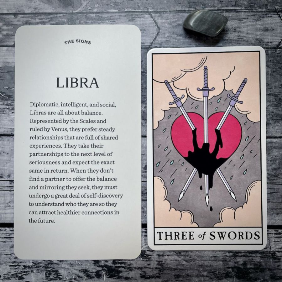 Three of swords