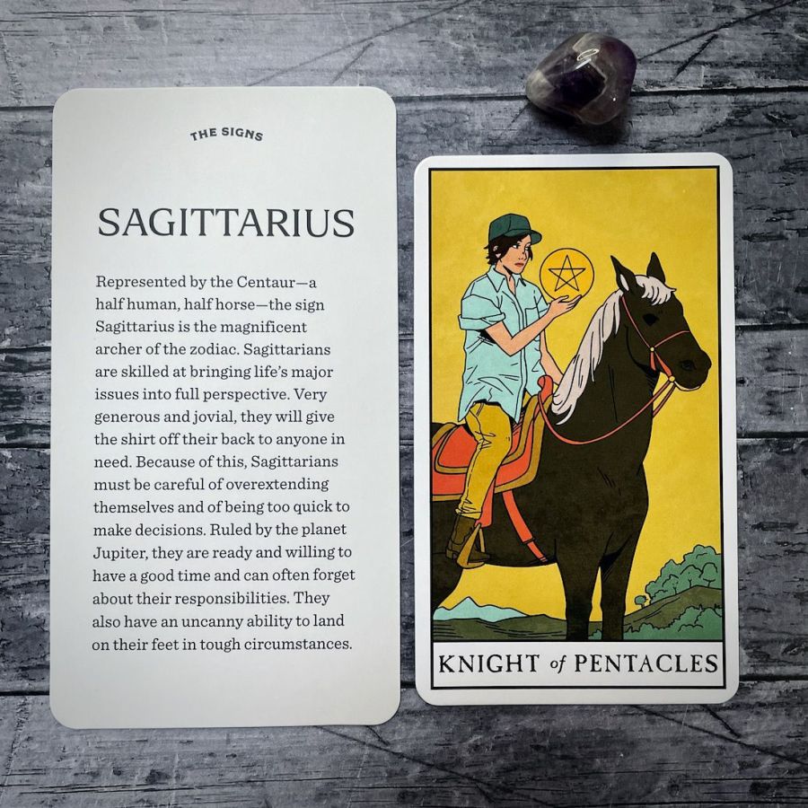 Knight of pentacles
