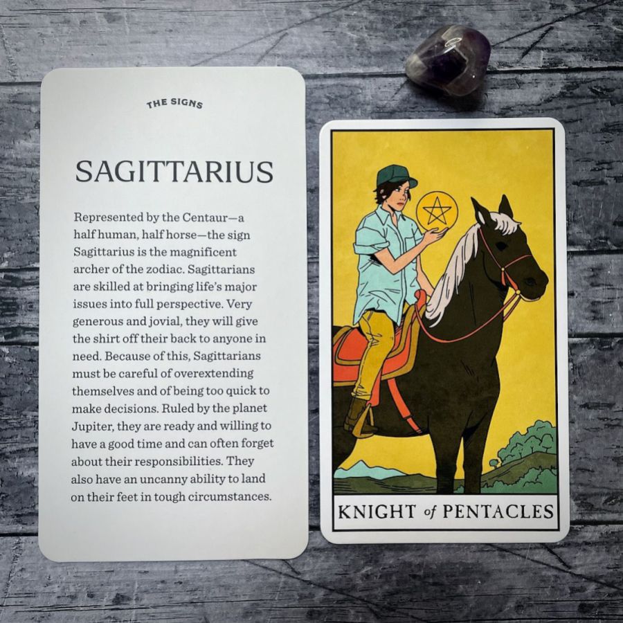 Knight of pentacles