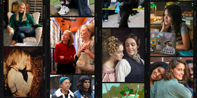 HBO Max lesbian streaming guide: collage of HBO Max streaming shows