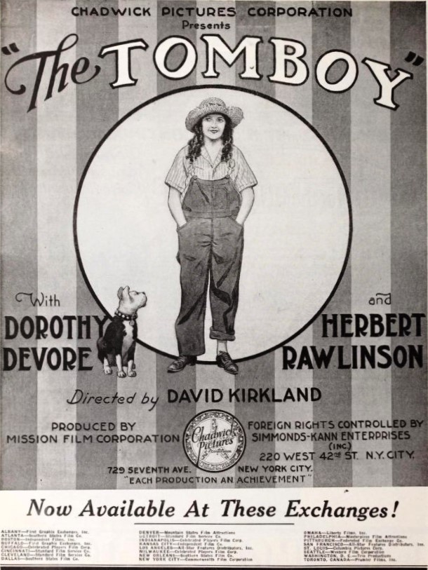 A poster for The Tomboy