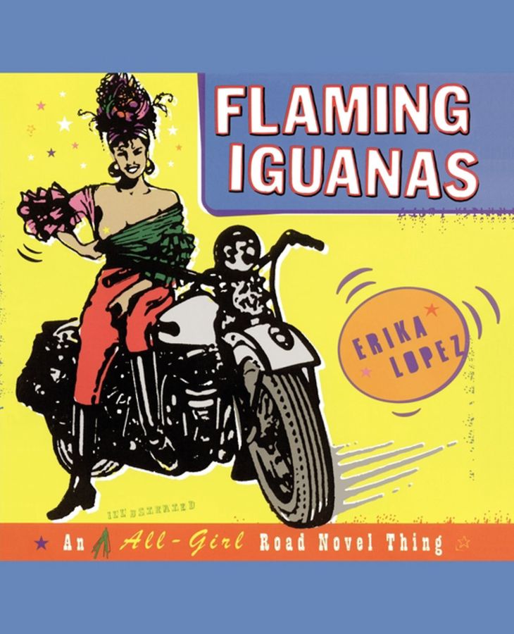 Flaming Iguanas by Erika Lopez