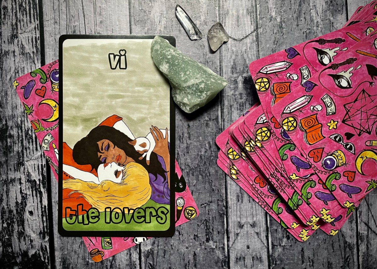 The Lovers card