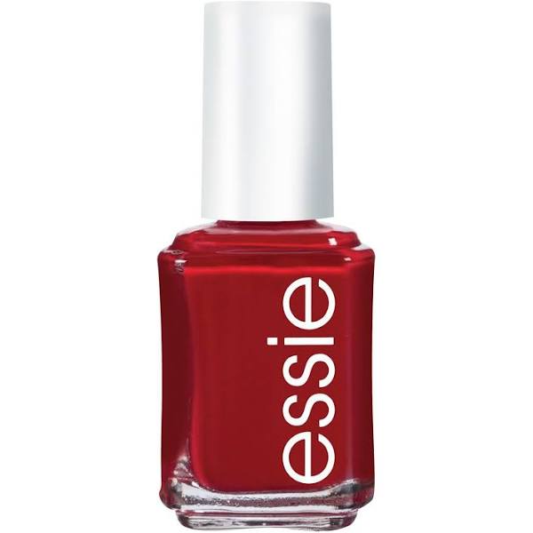 Blue red nail polish from Essie