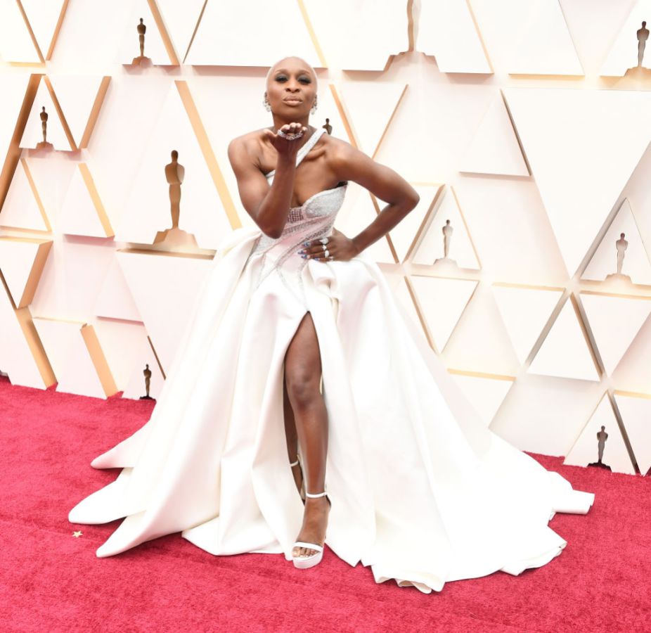 HOLLYWOOD, CALIFORNIA - FEBRUARY 09: Cynthia Erivo arrives at the 92nd Annual Academy Awards at Hollywood and Highland on February 09, 2020 in Hollywood, California. (Photo by Steve Granitz/WireImage)